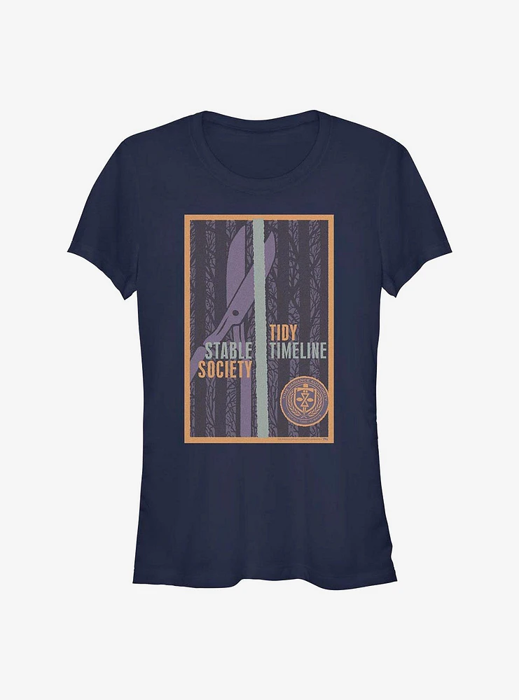 Marvel Loki Tidy Timeline Girls T-Shirt