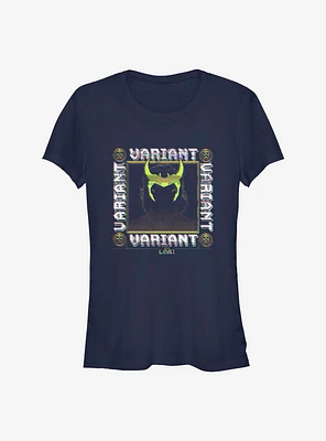 Marvel Loki Variant Glitch Girls T-Shirt