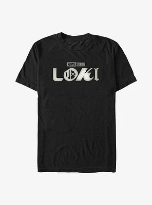 Marvel Loki Logo Film Grain T-Shirt
