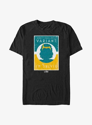 Marvel Loki Don't Call Me A Variant I'm Sylvie T-Shirt