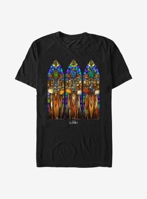 Marvel Loki Protect And Preserve Stained Glass T-Shirt