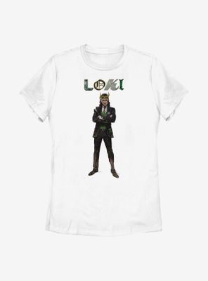 Marvel Loki Vote For Pose Womens T-Shirt