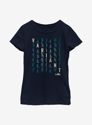 Marvel Loki Variant Wave Youth Girls T-Shirt