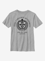 Marvel Loki Time Variance Authority For All Always Youth T-Shirt