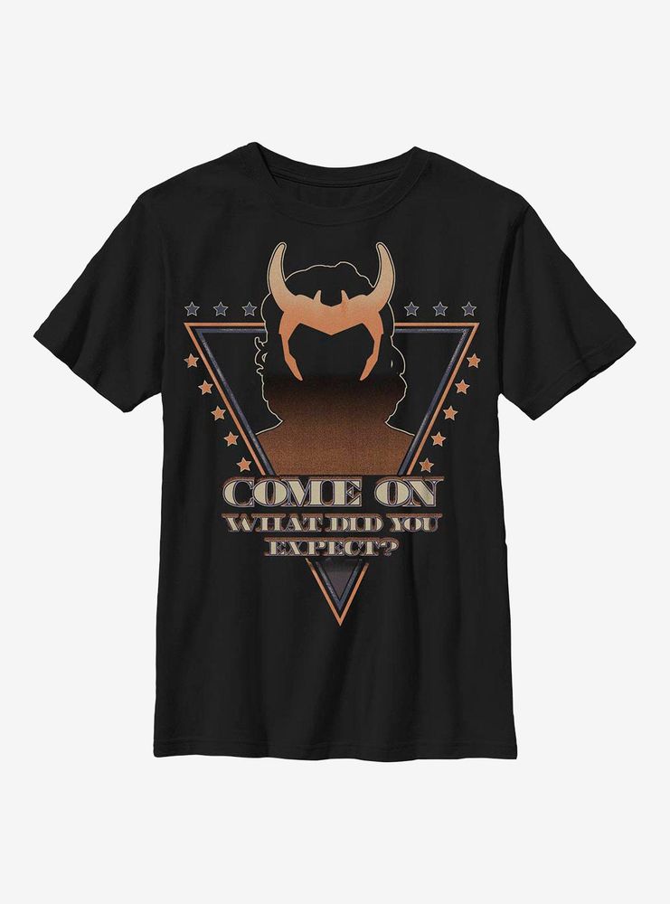 Marvel Loki Mischievious Campaign Youth T-Shirt