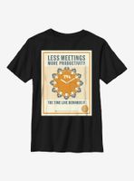 Marvel Loki Productivity Meeting Youth T-Shirt