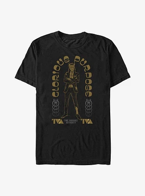 Marvel Loki Glorious Purpose Arch T-Shirt