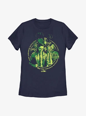 Marvel Loki Agents Of Time Womens T-Shirt