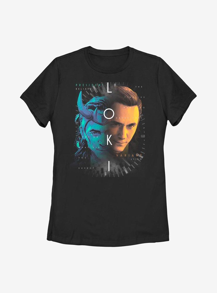 Marvel Loki Choices Womens T-Shirt