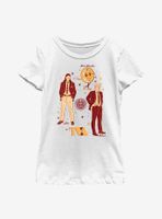Marvel Loki With Mobius And Miss Minutes TVA Youth Girls T-Shirt