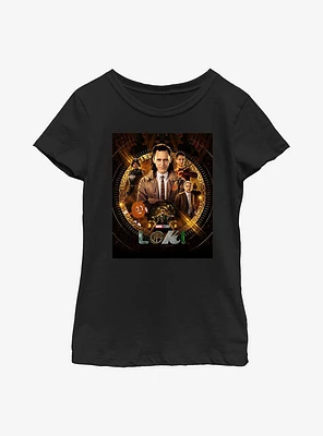 Marvel Loki Poster Youth Girls T-Shirt