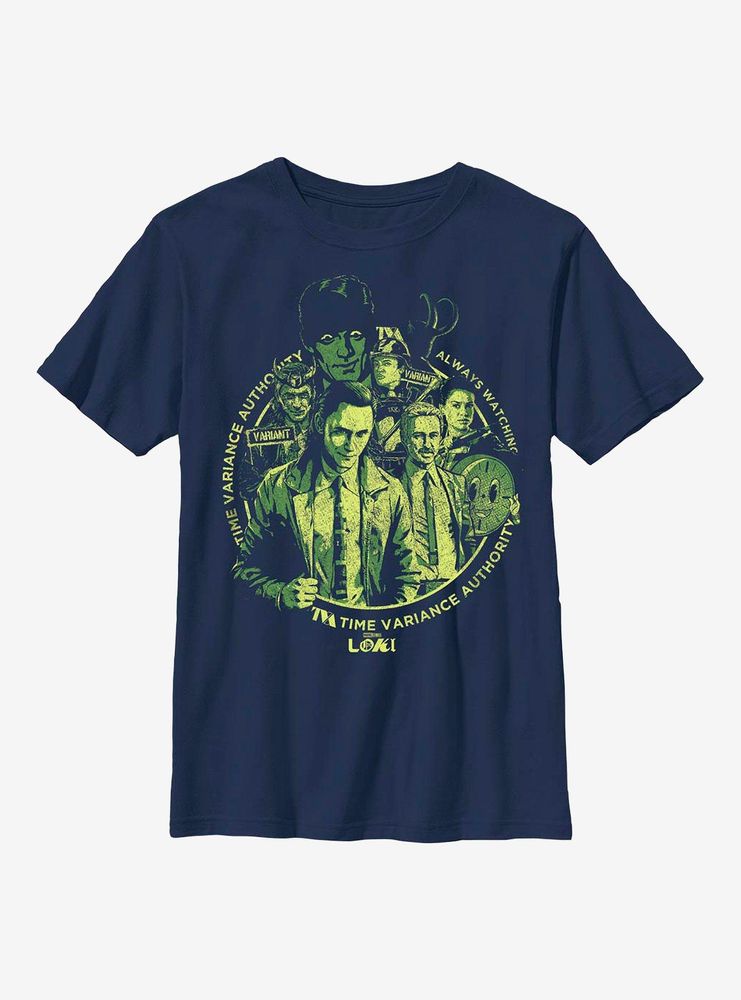 Marvel Loki Agents Of Time Youth T-Shirt