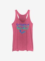 Disney Pixar Silenzio Bruno! Colorful Womens Tank Top