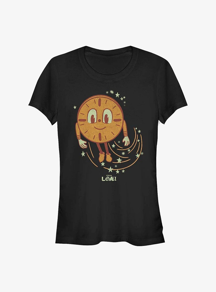 Marvel Loki Clock's Ticking Girls T-Shirt