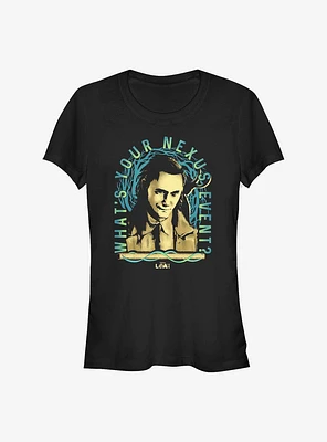 Marvel Loki What's Your Nexus Event? Frame Girls T-Shirt