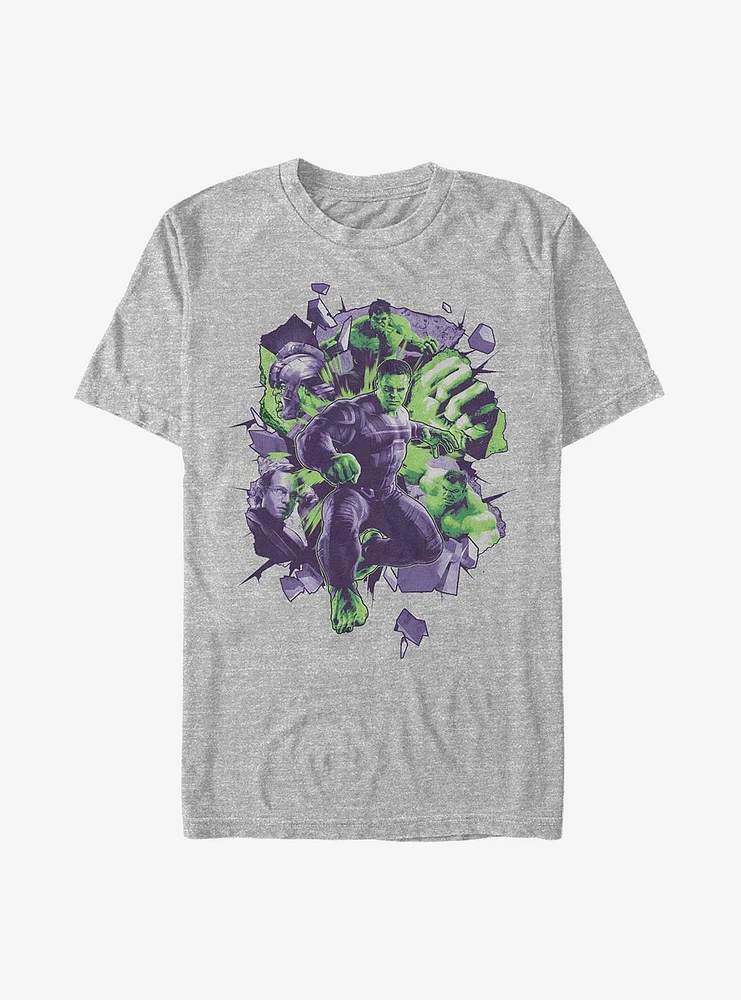 Marvel Avengers Hulk Explosions T-Shirt