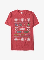 Marvel Avengers Pixel Holiday T-Shirt