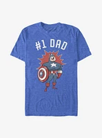 Marvel Captain America No. 1 Dad T-Shirt