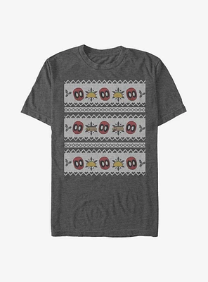 Marvel Deadpool Ugly Holiday T-Shirt
