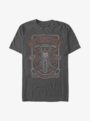 Marvel Ghost Rider Motorcycle Club T-Shirt