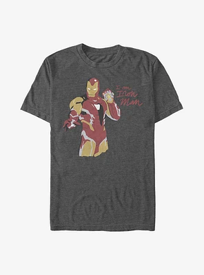 Marvel Iron Man Scribbles T-Shirt