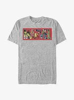 Marvel Logo Character Fill T-Shirt