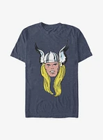 Marvel Thor Cartoon Head T-Shirt