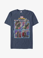 Marvel Thor Hulk Four Square T-Shirt