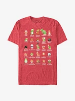 Nintendo Mario Pixel Cast T-Shirt