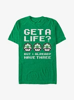 Nintendo Mario Three Lives T-Shirt