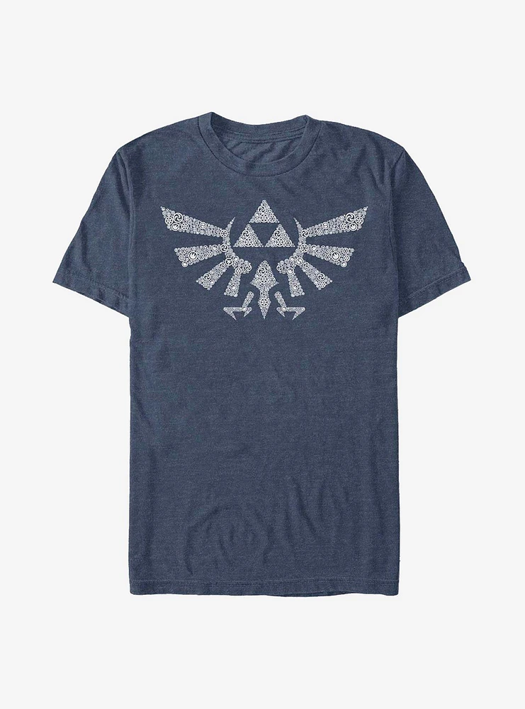 Nintendo Zelda Symbol Filled Crest T-Shirt