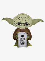 Star Wars Yoda Tombstone Halloween Inflatable Décor