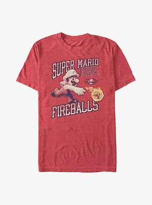 Nintendo Mario Fireballs T-Shirt