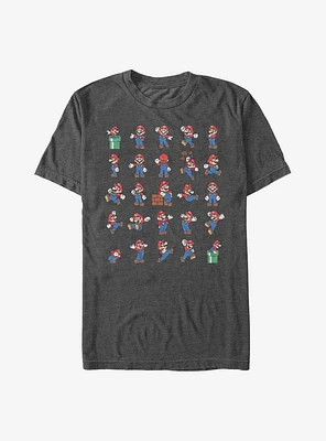 Nintendo Mario Super Grid T-Shirt