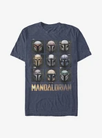 Star Wars The Mandalorian Mando Helmet Boxup T-Shirt