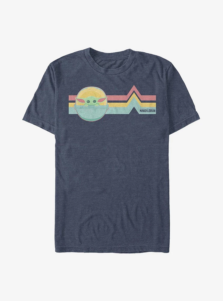 Star Wars The Mandalorian Rainbow Child T-Shirt