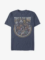 Star Wars The Mandalorian Way Group T-Shirt