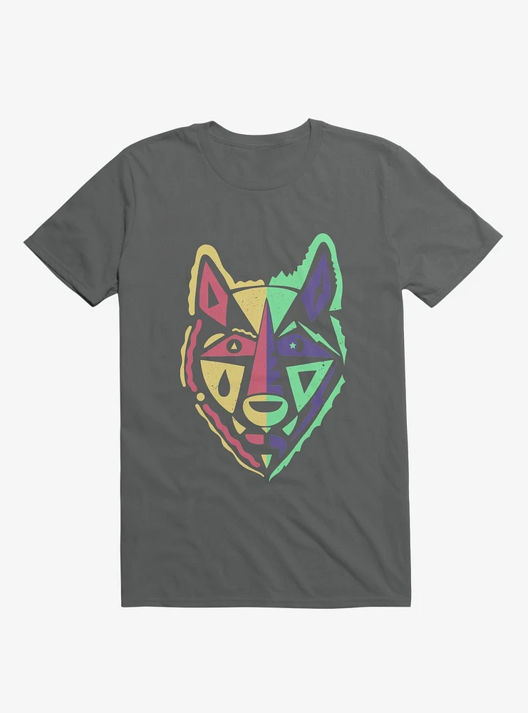 Day And Night Wolf Art T-Shirt