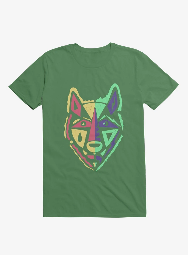 Day And Night Wolf Art T-Shirt