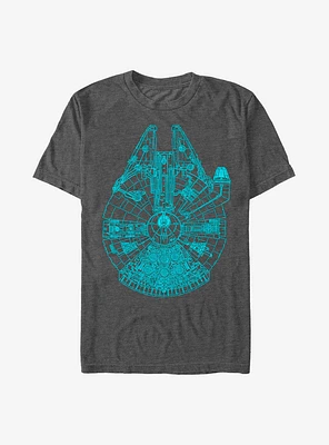 Star Wars Blue Falcon T-Shirt