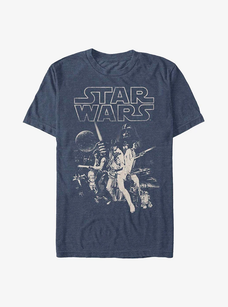 Star Wars Classic Poster T-Shirt