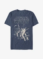 Star Wars Classic Poster T-Shirt