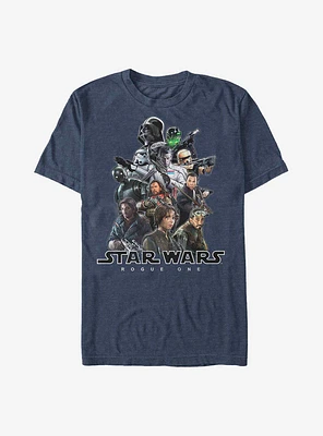 Star Wars Rogue One: A Story Cast T-Shirt