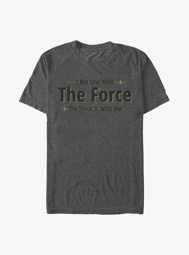 Star Wars Rogue One: A Story I am One With The Force T-Shirt