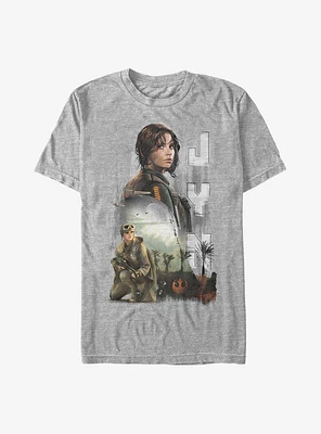 Star Wars Rogue One: A Story Jyn Progress T-Shirt