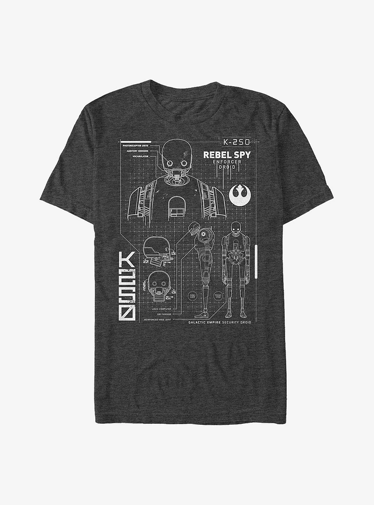 Star Wars Rogue One: A Story K-2SO T-Shirt