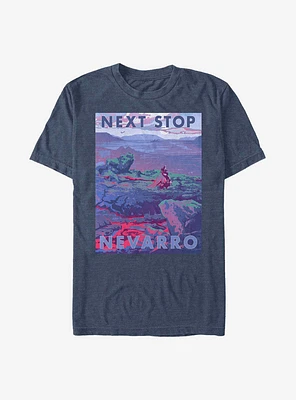 Star Wars The Mandalorian Nevarro Travels T-Shirt