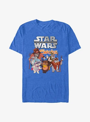 Star Wars Ewok Logo Group T-Shirt