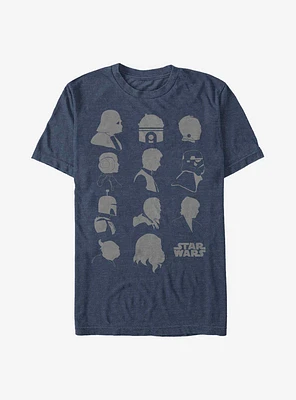 Star Wars Character Profiles T-Shirt