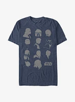 Star Wars Character Profiles T-Shirt